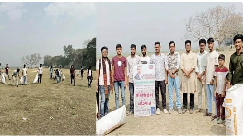 রমজানে ষাটনল পর্যটন কেন্দ্রে ছাত্রদলের পরিচ্ছন্নতা অভিযান